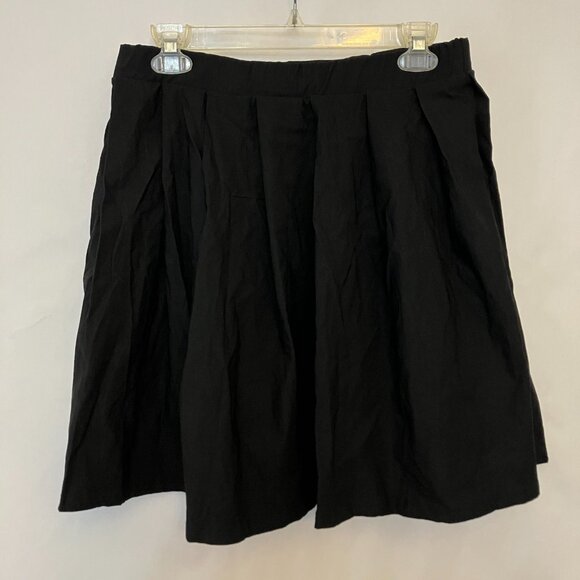 Missguided Womens Black Pleated Tennis Skirt Size 12 Preppy Athletic Schoolgirl - Picture 2 of 5